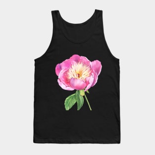 Pink Peony Tank Top